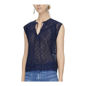 Rebecca Taylor Ada Embroidered Top size 6